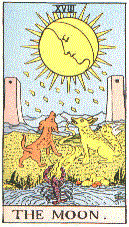 crown crown: The moon
